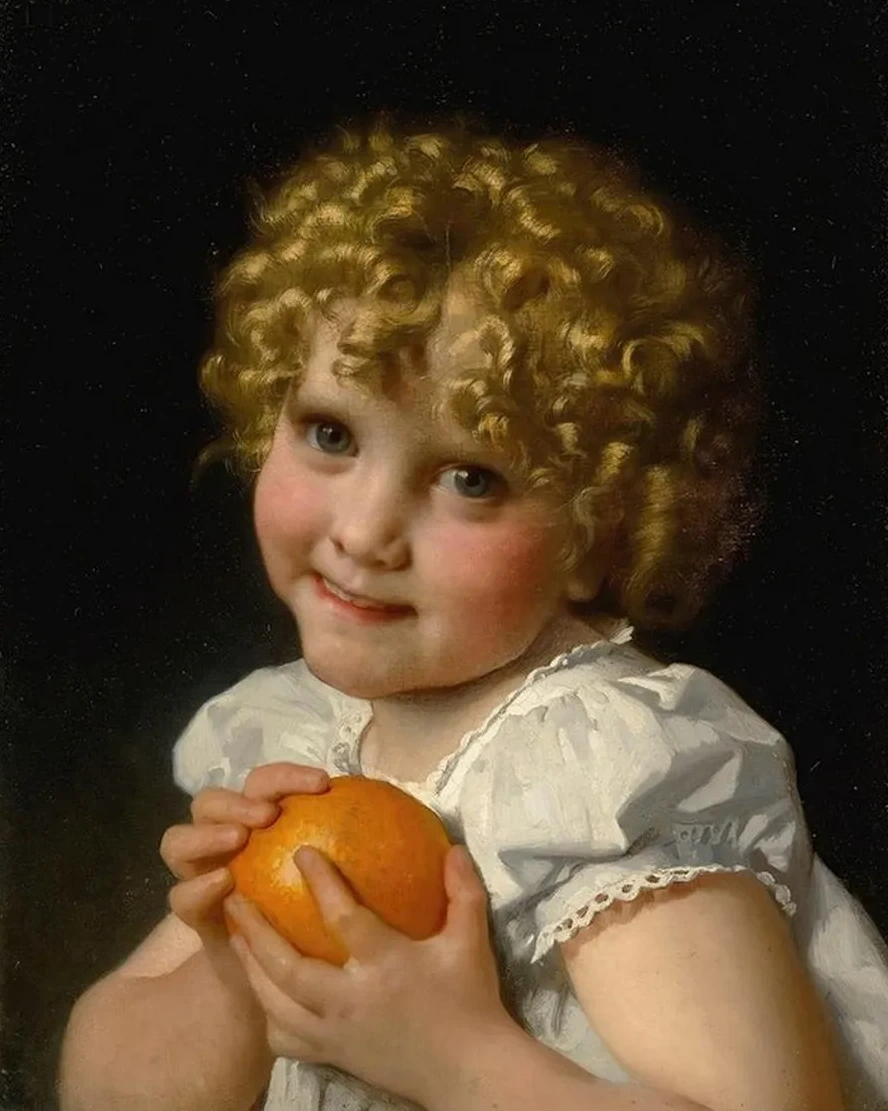 Fillette L orange