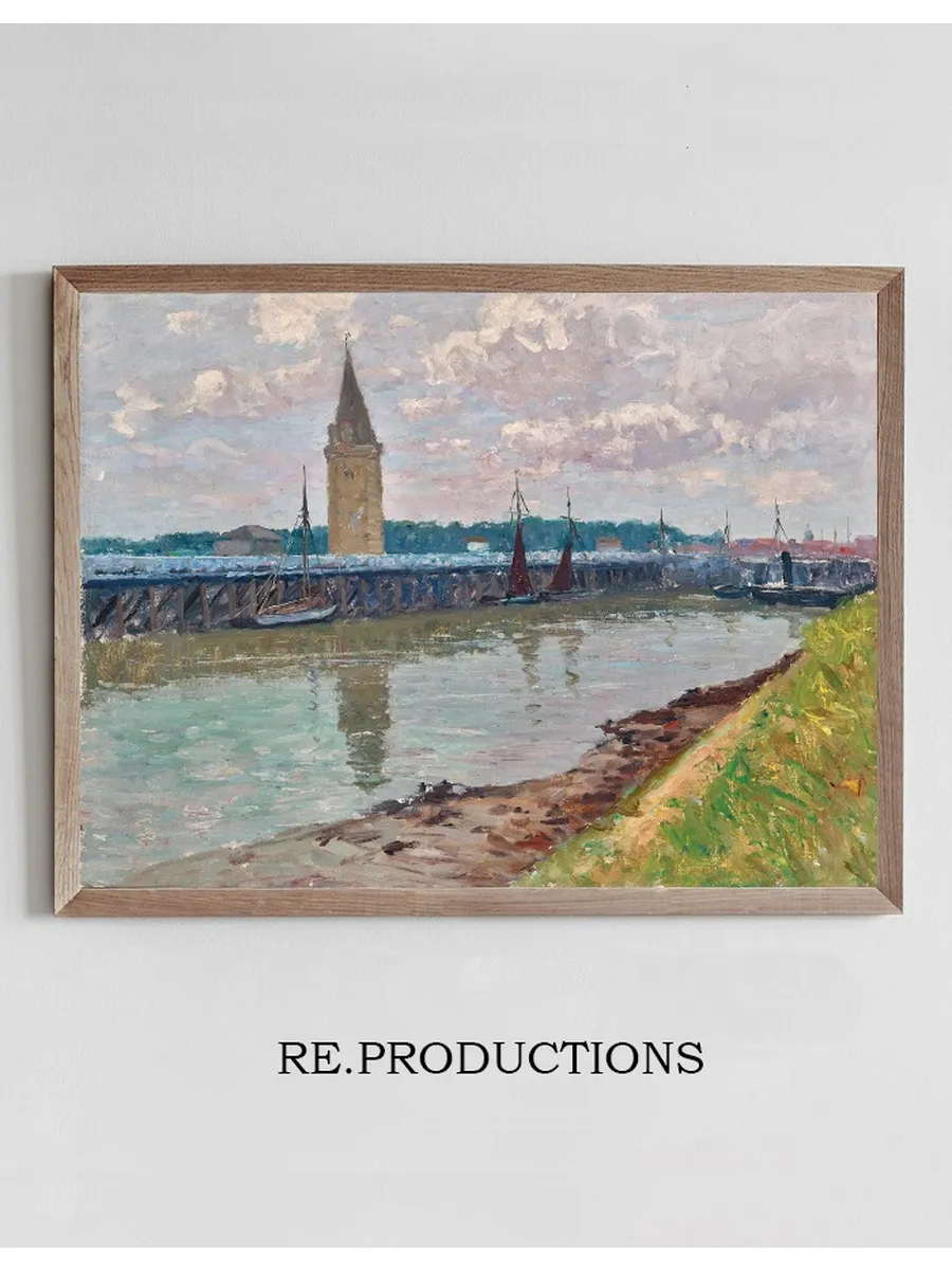Fischerhafen in Nieuport (belgien)