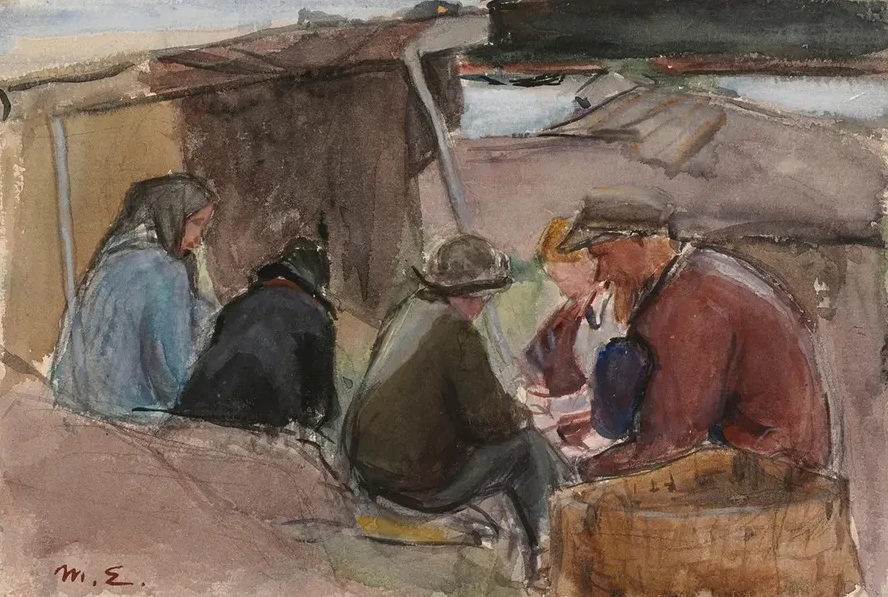 Fisherfolk by the Sea