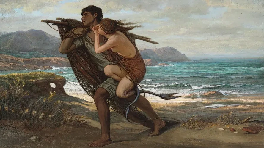 Fisherman And Mermaid