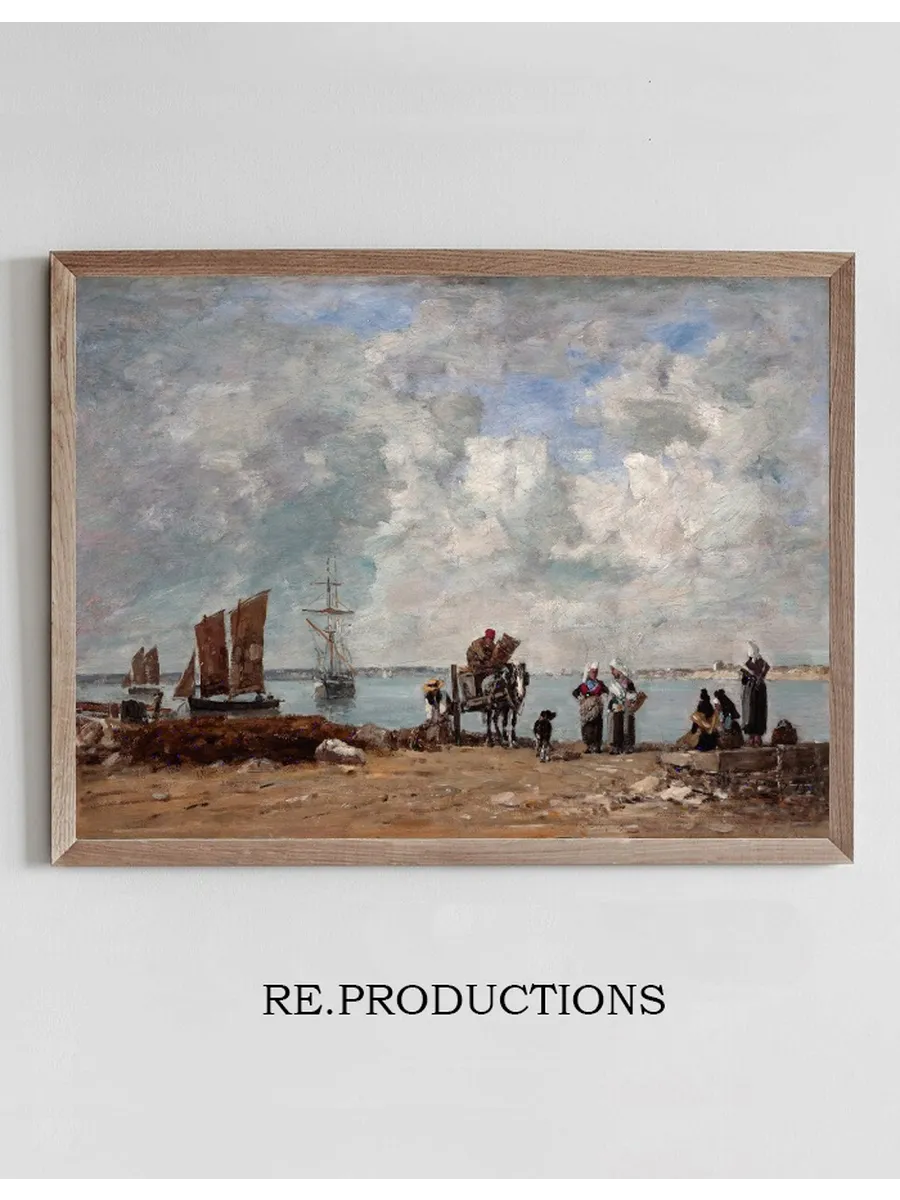 Fishermen's Wives at the Seaside
