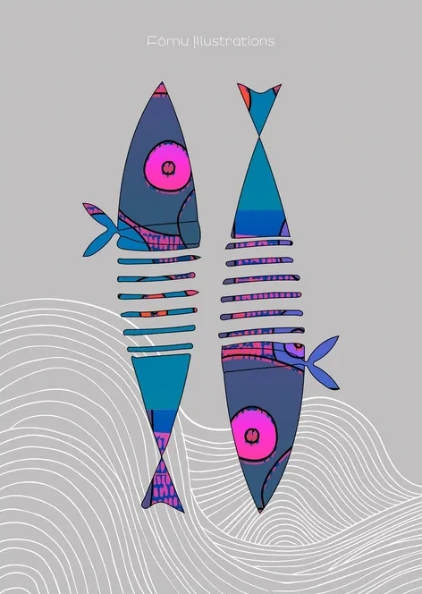 Fishes, Multicolor
