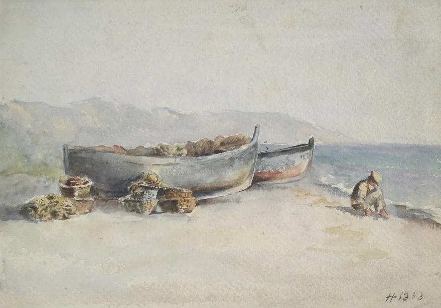 Fishing Boats on the Shore
