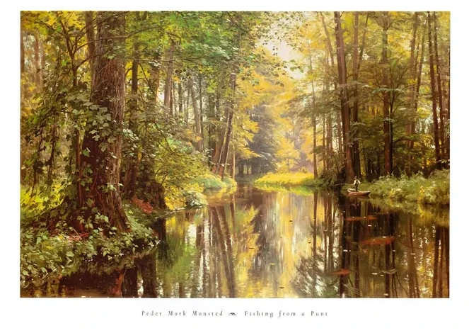 Fishing from a Punt