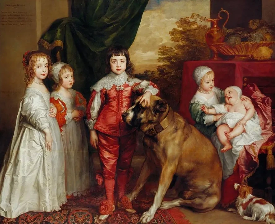 Five Eldest Children Of Charles I