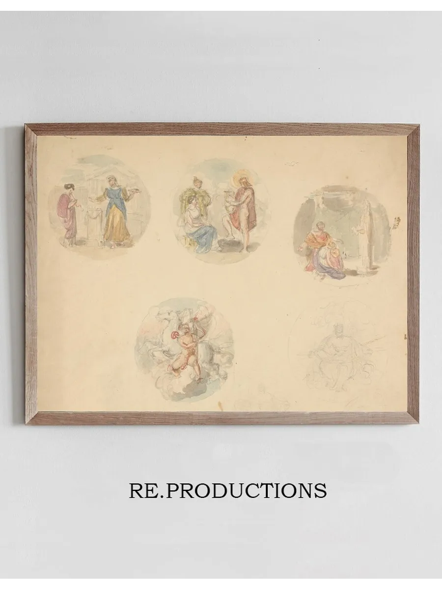 Five Vignettes of Scenes from Antiquity