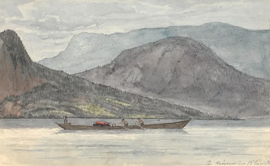 Fjordlandskab Med Rob D
