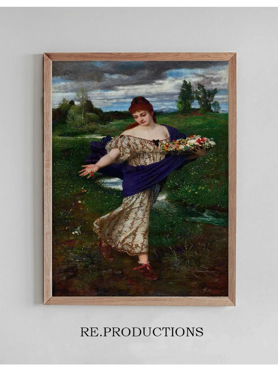 Flora, Scattering Flowers
