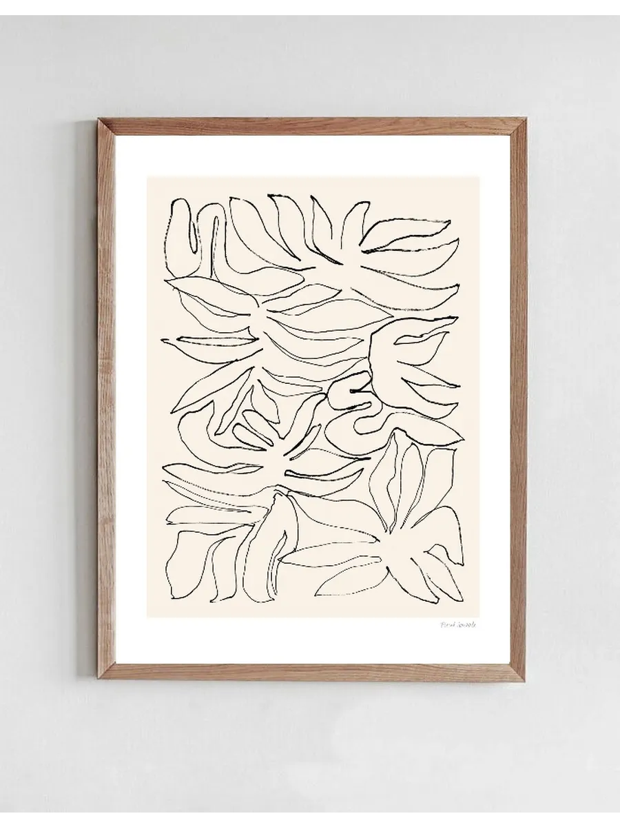 Floral Scribble