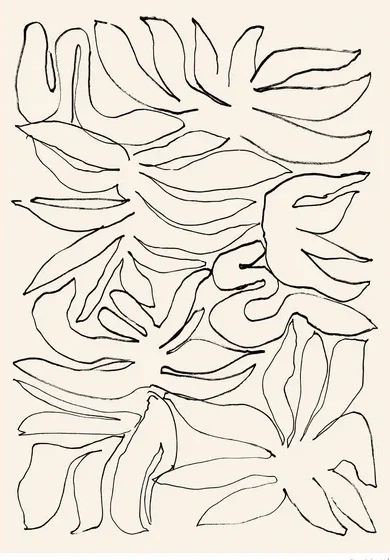 Floral Scribble