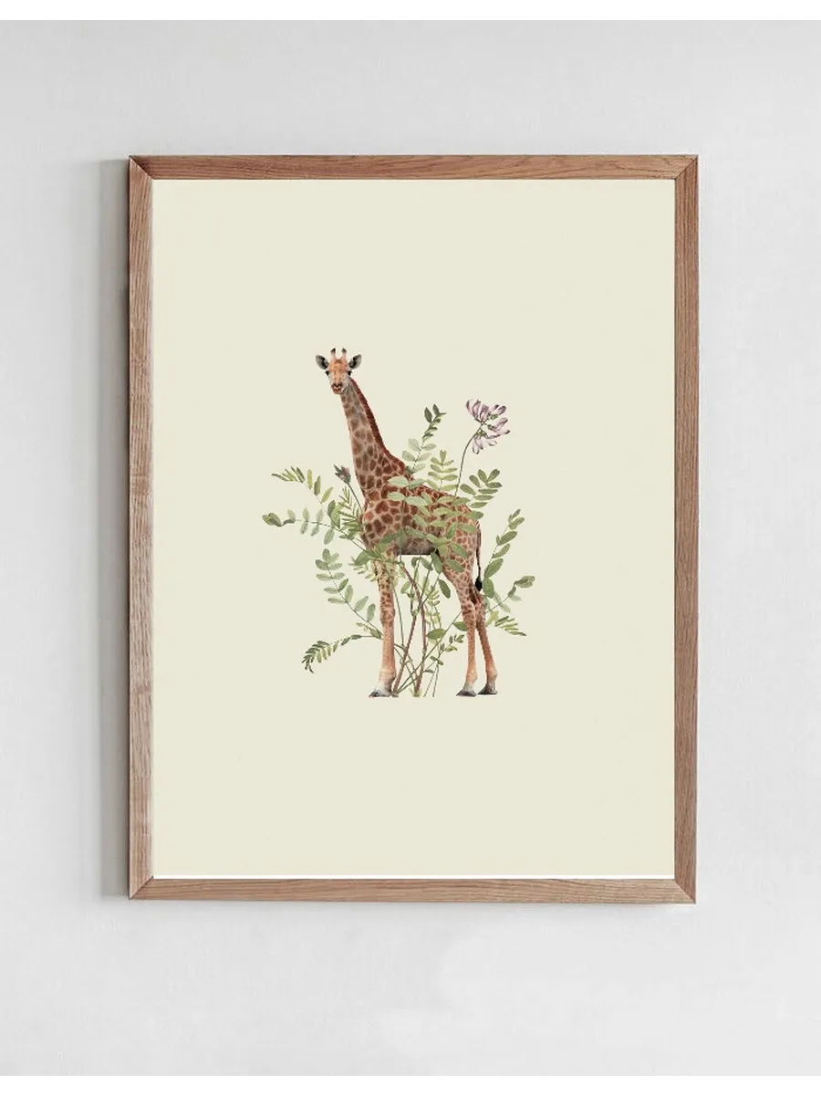 Floral Giraffe