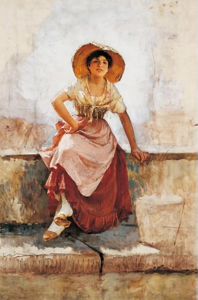 Florentine Flower Girl
