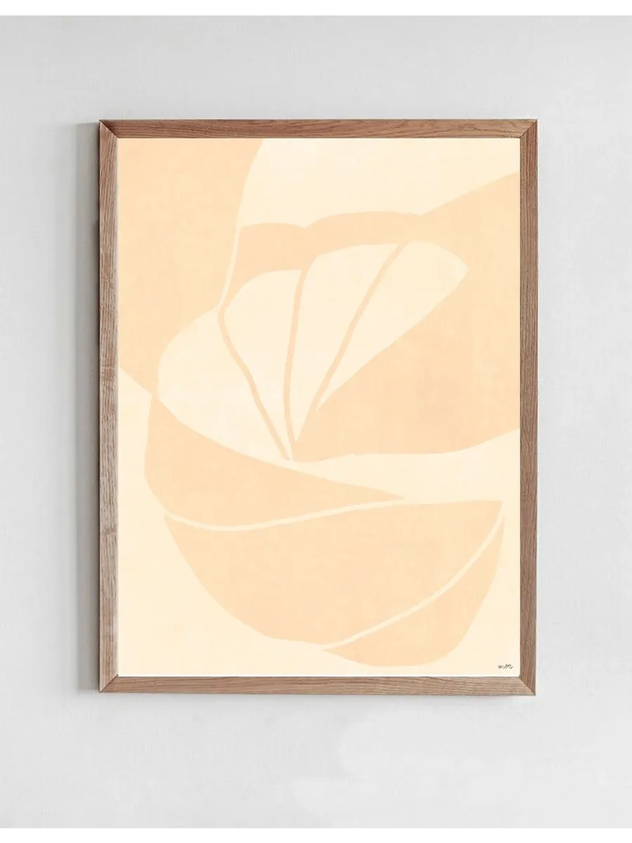 Flourish No 2 - peach