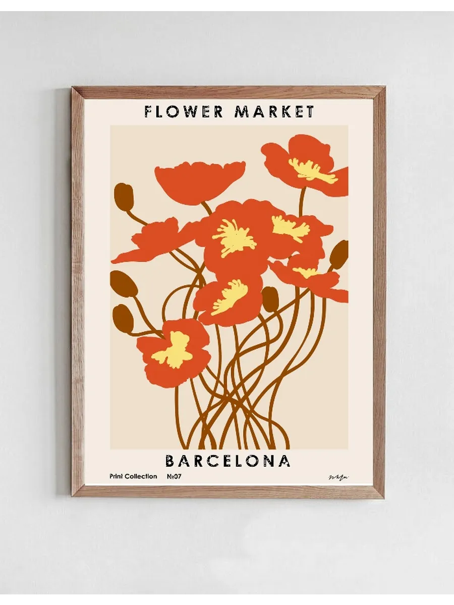 Flower Market. Barcelona No 7