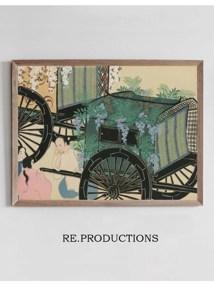 Flower - Draped Carts (hanasashiguruma)
