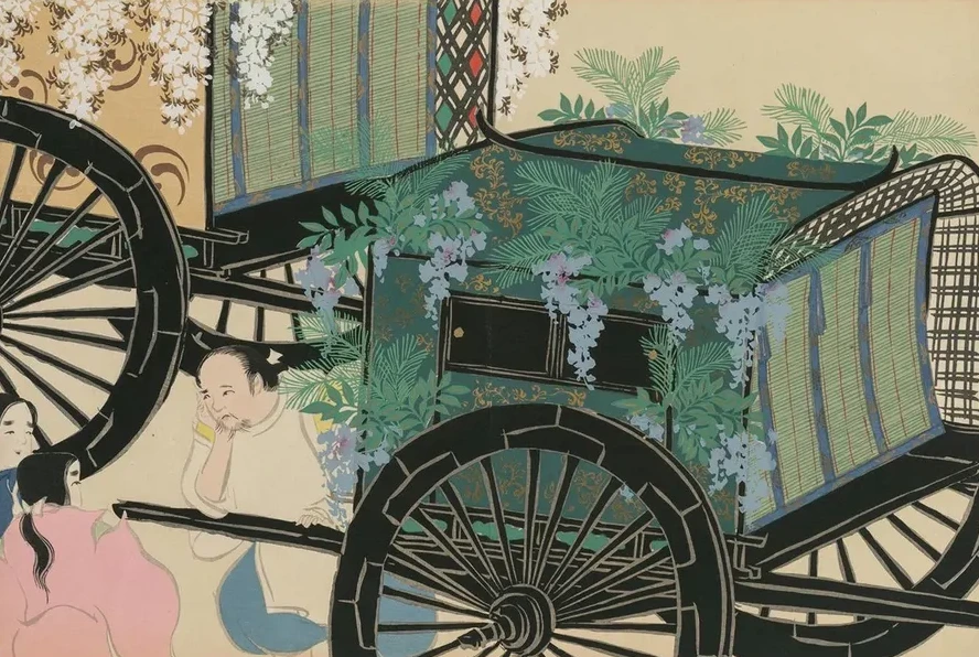 Flower - Draped Carts (hanasashiguruma)