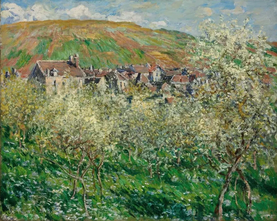 Flowering Plum Trees