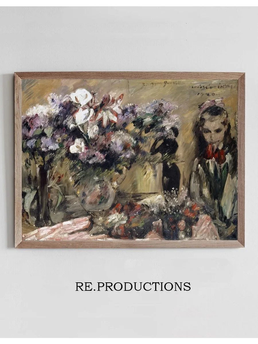 Flowers And Daughter Wilhelmine