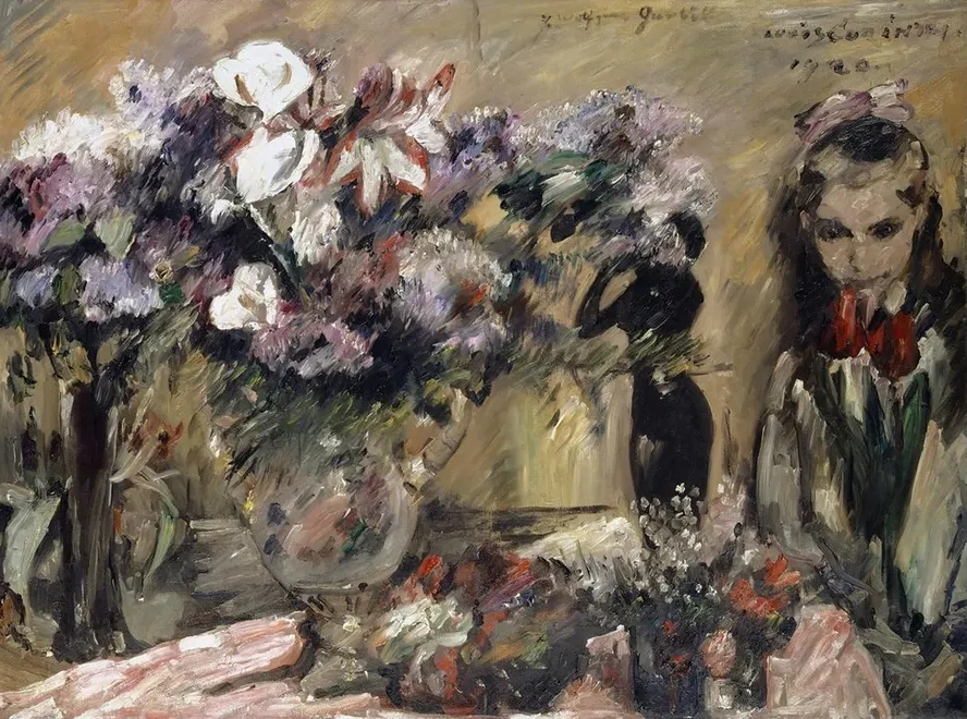Flowers And Daughter Wilhelmine