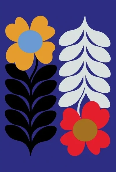 Flowers Blue
