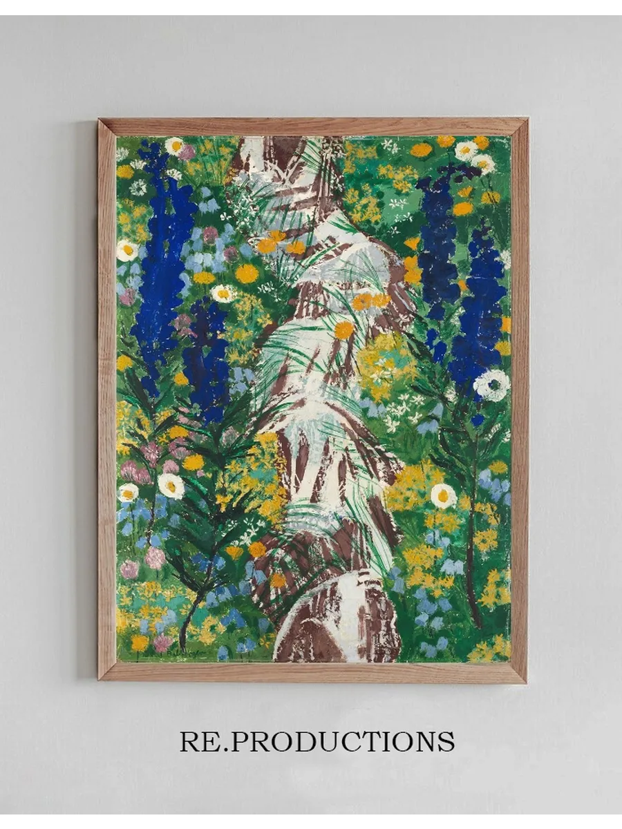 Flowers by the Stream