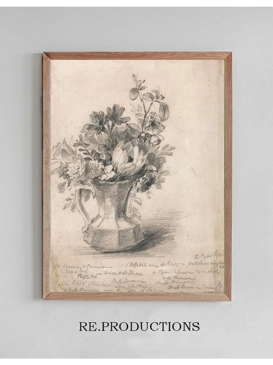 Flowers in a Pitcher