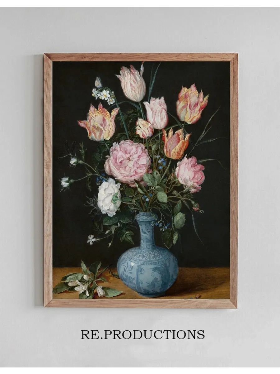 Flowers in a Wan - Li Vase