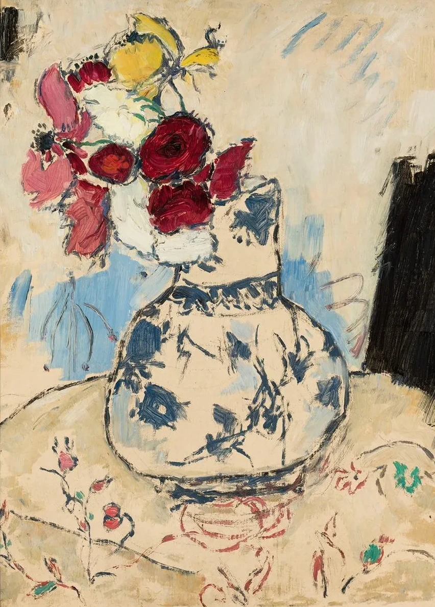 Flowers in a Flower - Vase