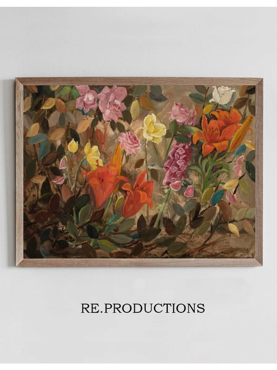 Flowers in a Garden
