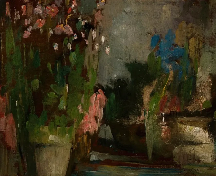 Flowers on a Terrace