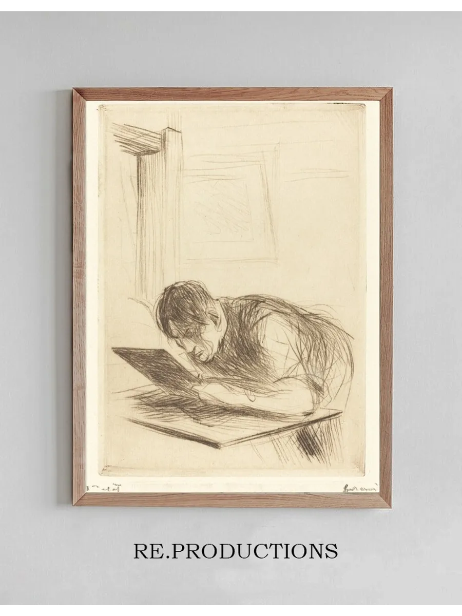 Forain Etching (first Plate)