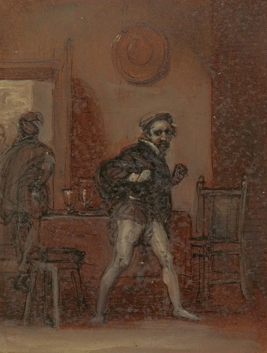 Ford in a Rage After Seeing Falstaff