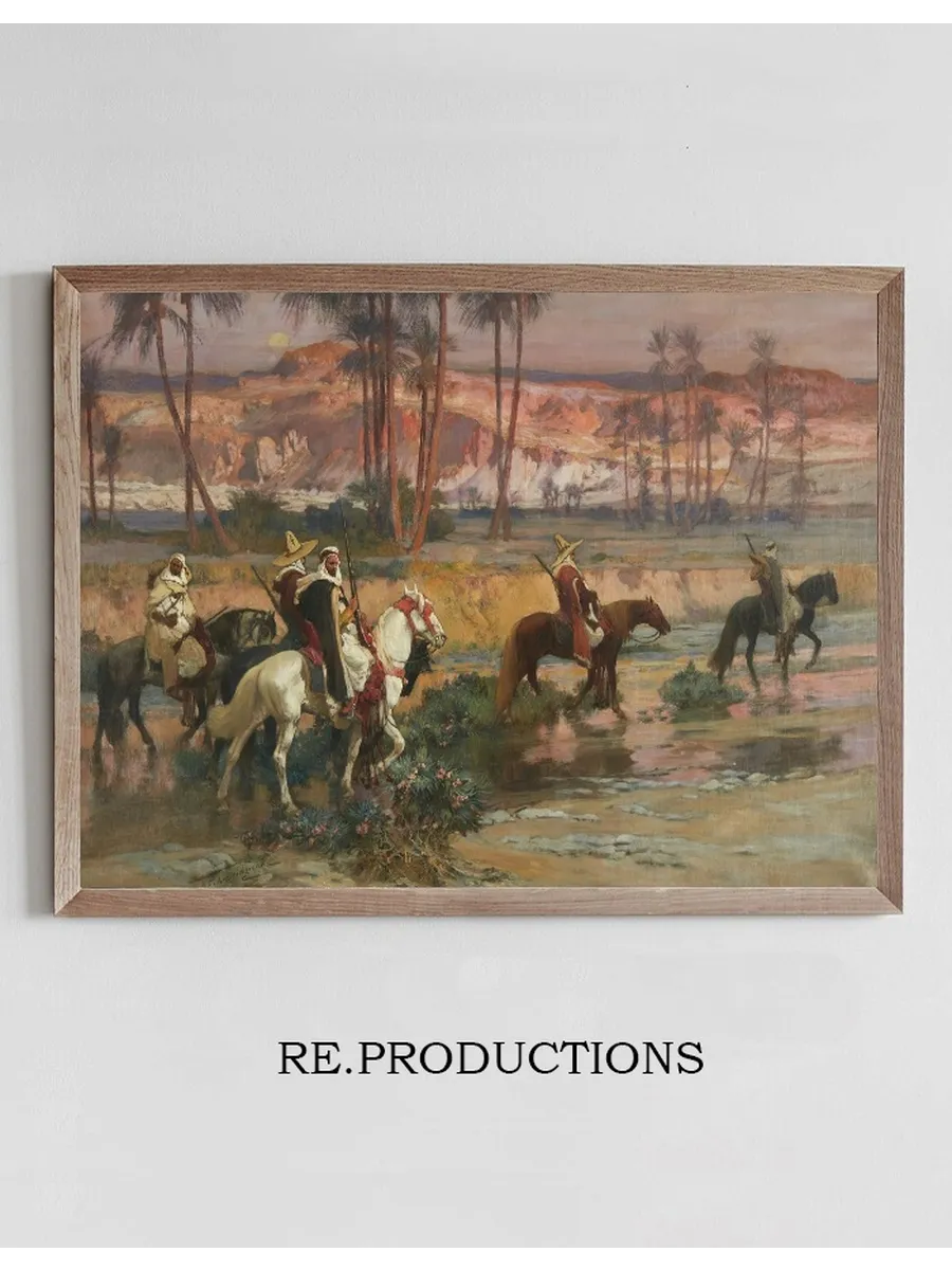 Fording the Stream, Algeria