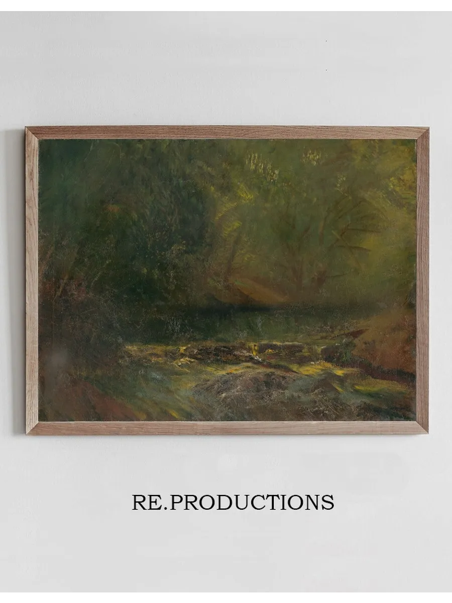 Forest Interior with a Brook