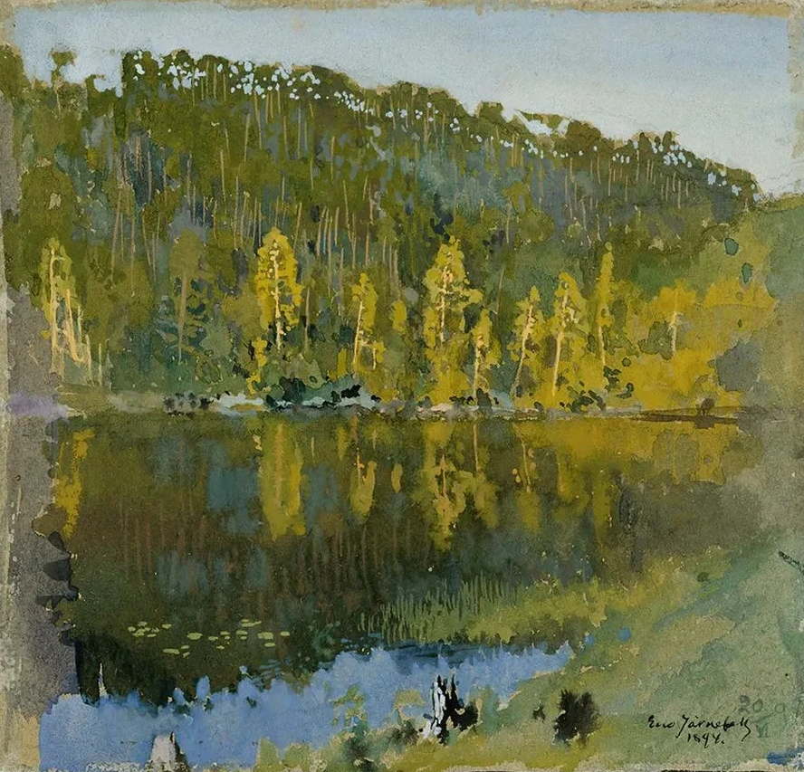 Forest Pond, Landscape Study