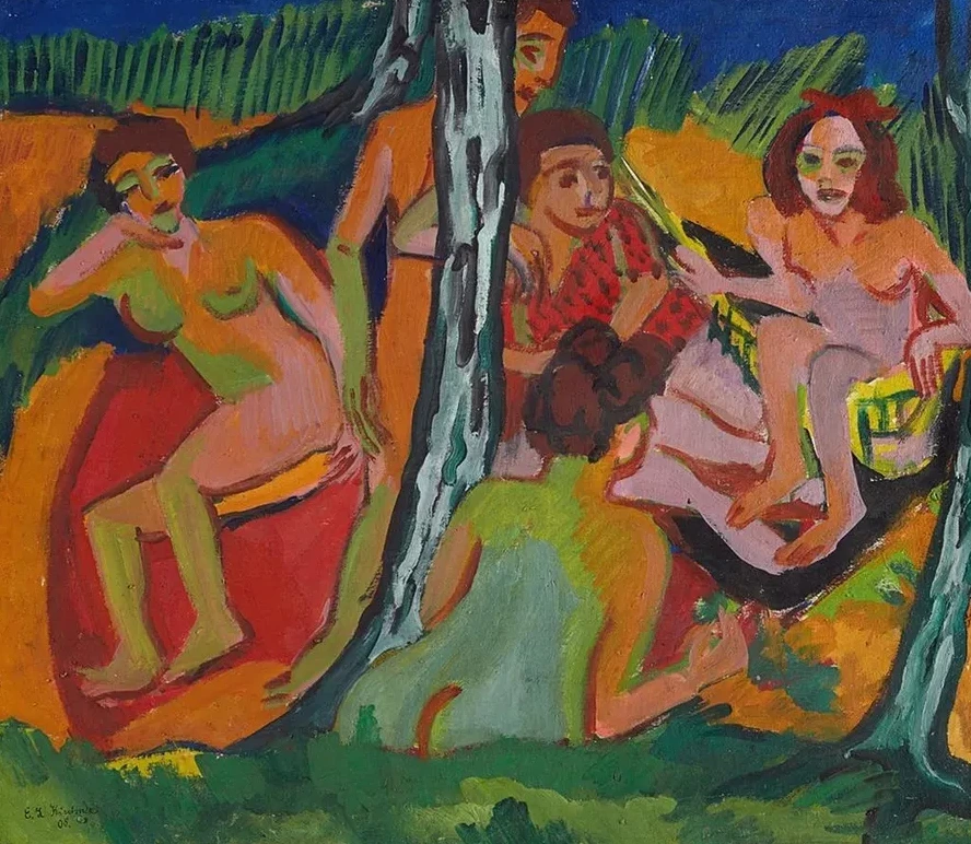 Forest Scene (Moritzburg Lakes)