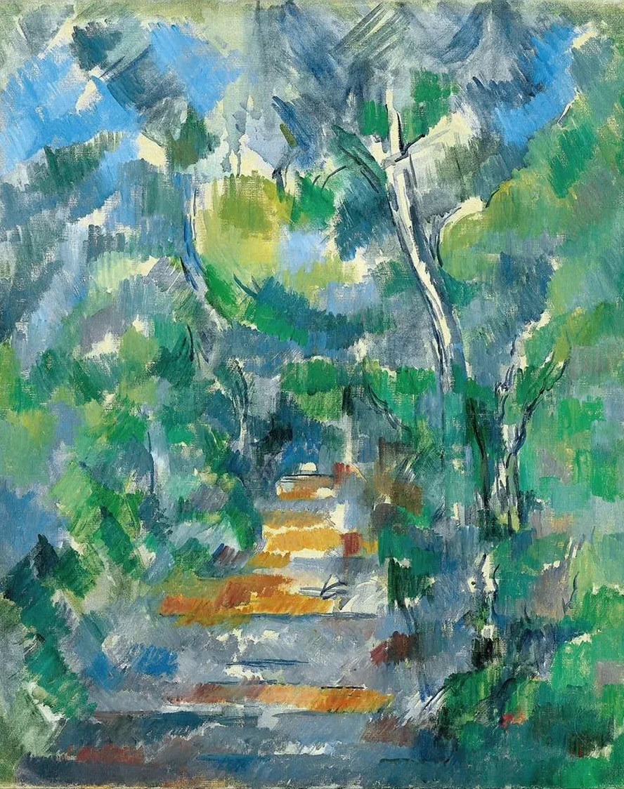 Forest Scene (Path from Mas Jolie to Ch teau noir)