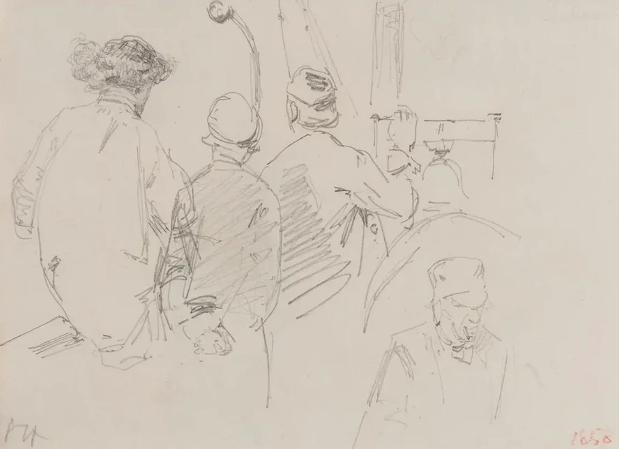 Four Men Aboard a Boat