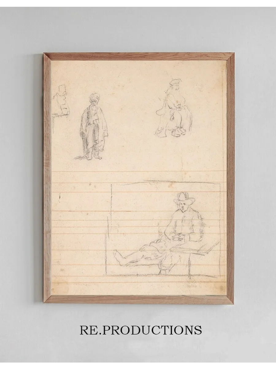 Four Sketches of Man