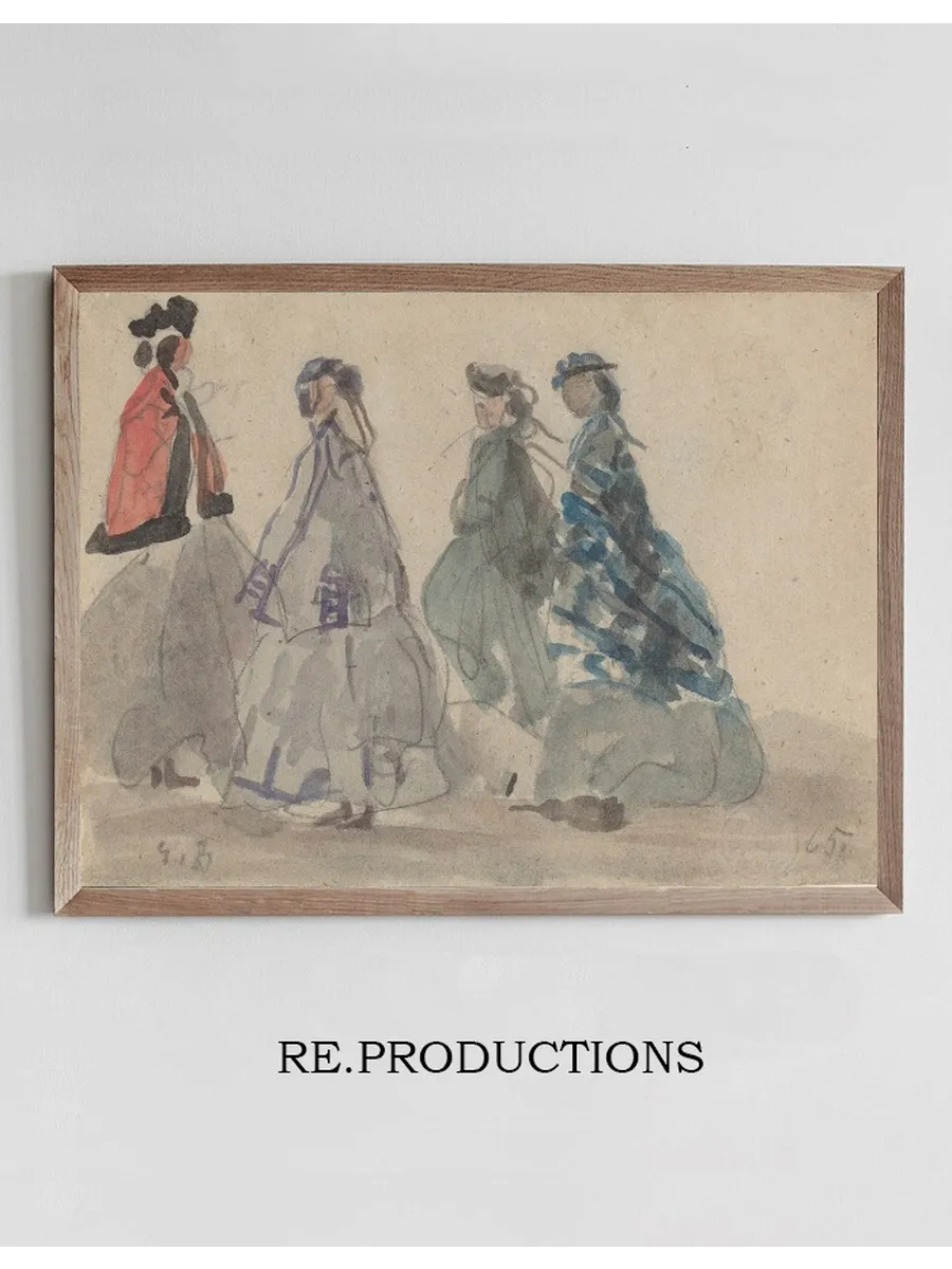 Four Women at Trouville