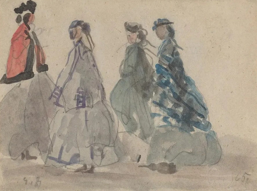 Four Women at Trouville