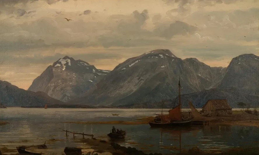 Fra Englafjellene, Hardanger