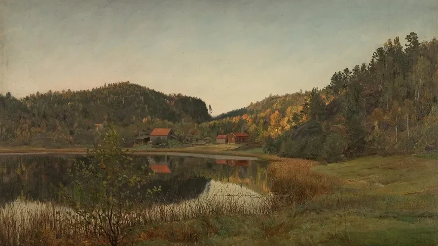 Fra Tjerndalen ved Ris r