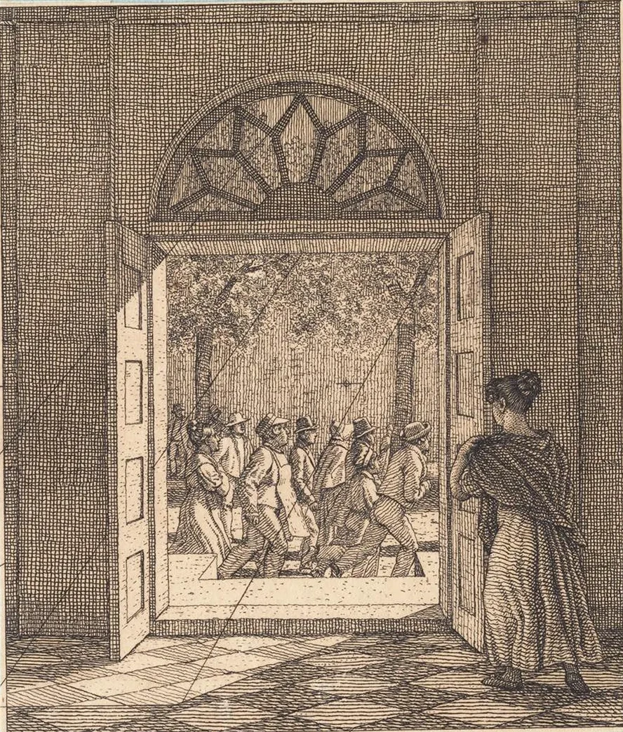 Fra En Forstue Illustration Til Linearperspectiven, Tavle VI