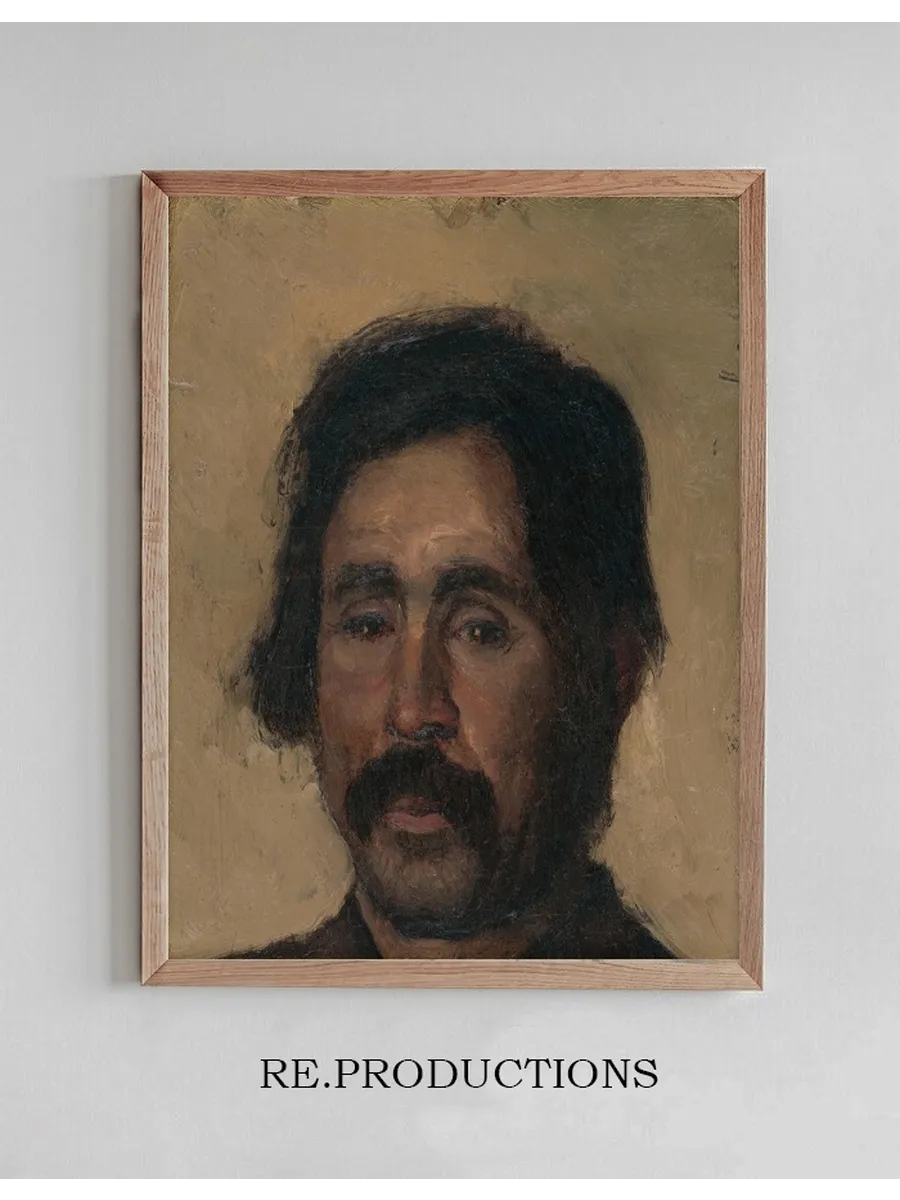 Fragment of a Head Study of a Gypsy
