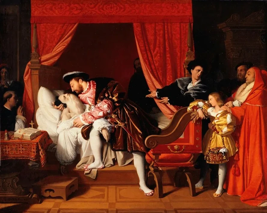 Fran Ois Ier Re Oit les Derniers Soupirs de L Onard de Vinci