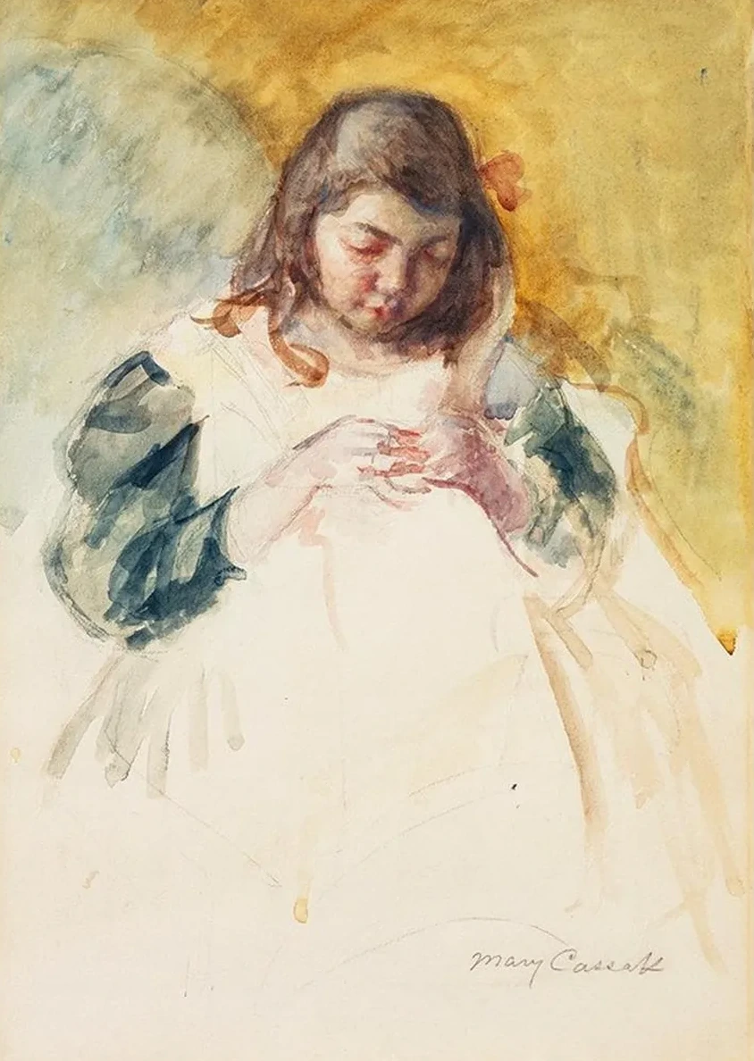 Fran oise Sewing (No. 2)