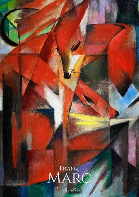 Franz Marc The Foxes