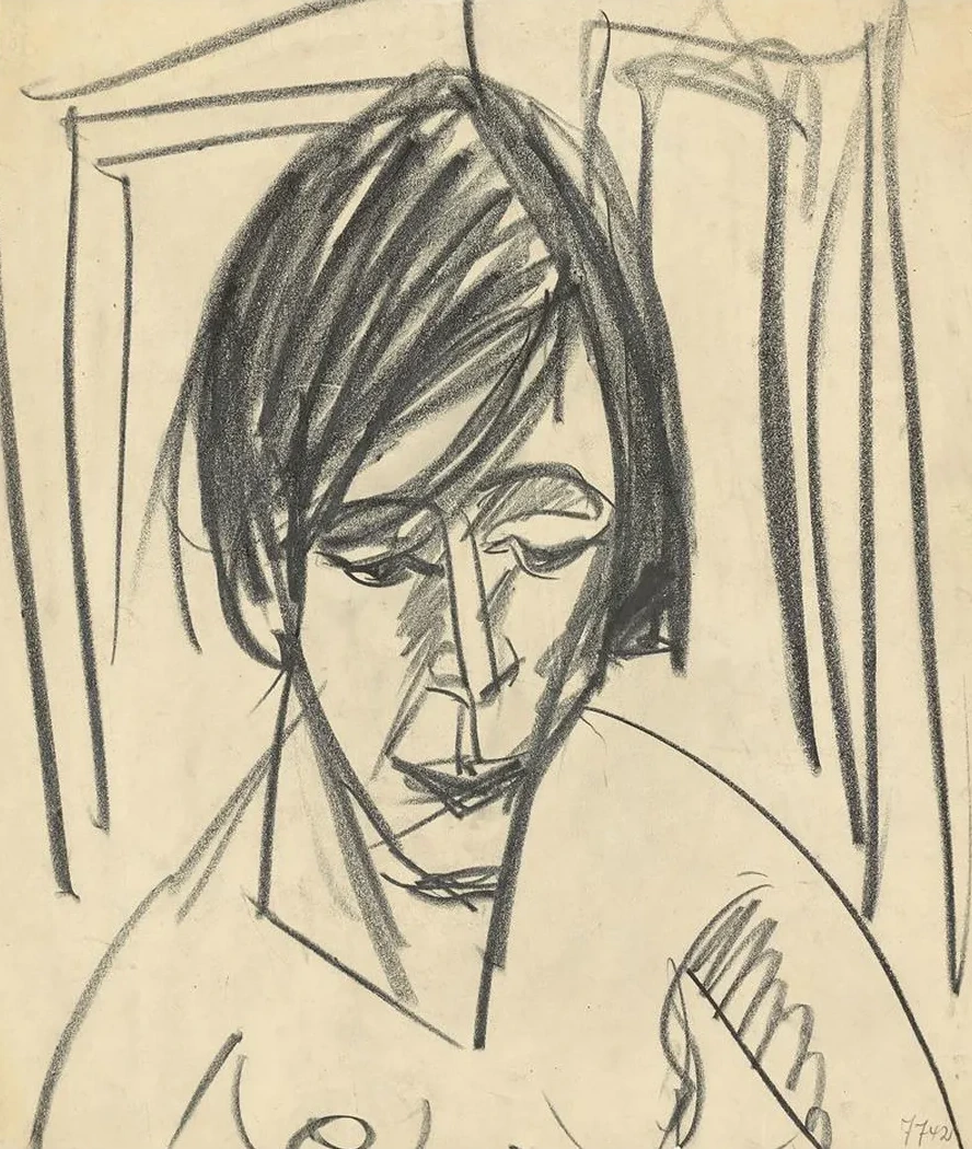 Frauenportrait (erna Schilling)