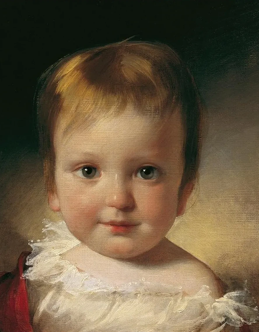Freiherr Alexander Vesque von P Ttlingen Als Kind